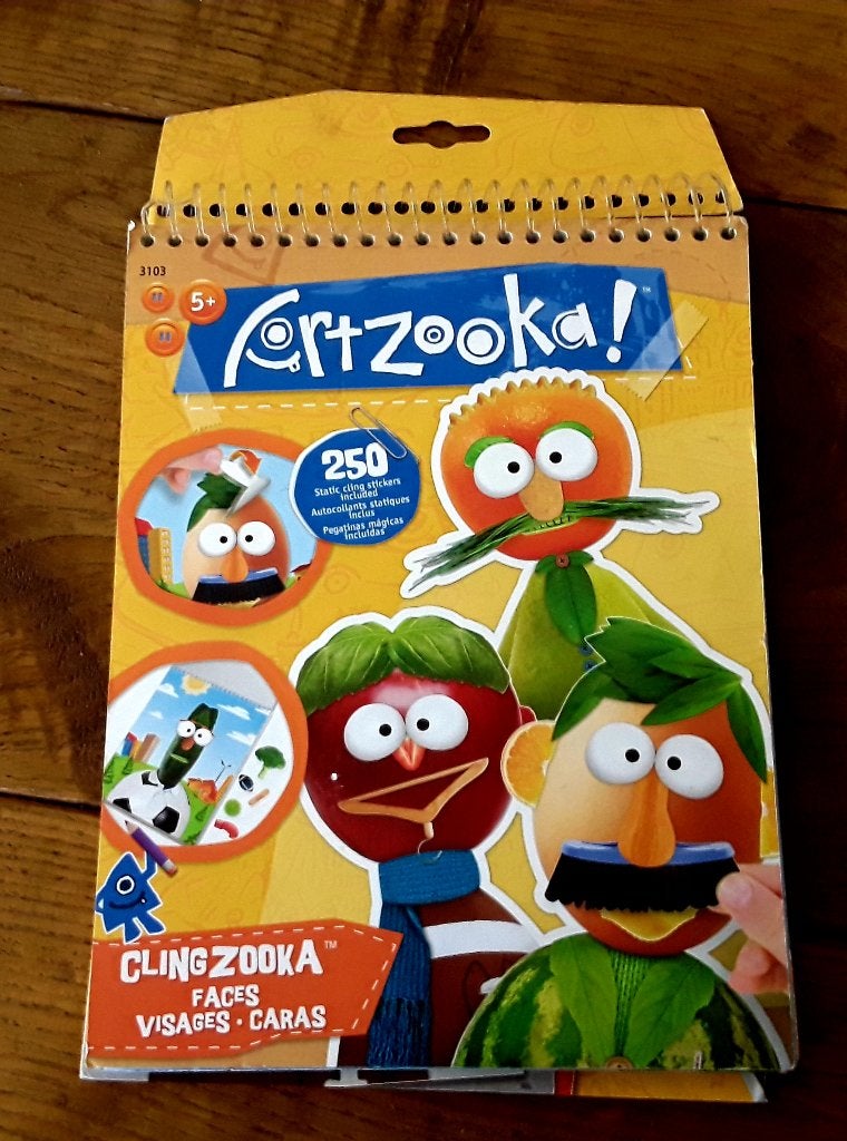 Artzooka Clingzooka Faces - gezichten maken met herbruikbare, Ophalen of Verzenden, Gebruikt, Knutselen