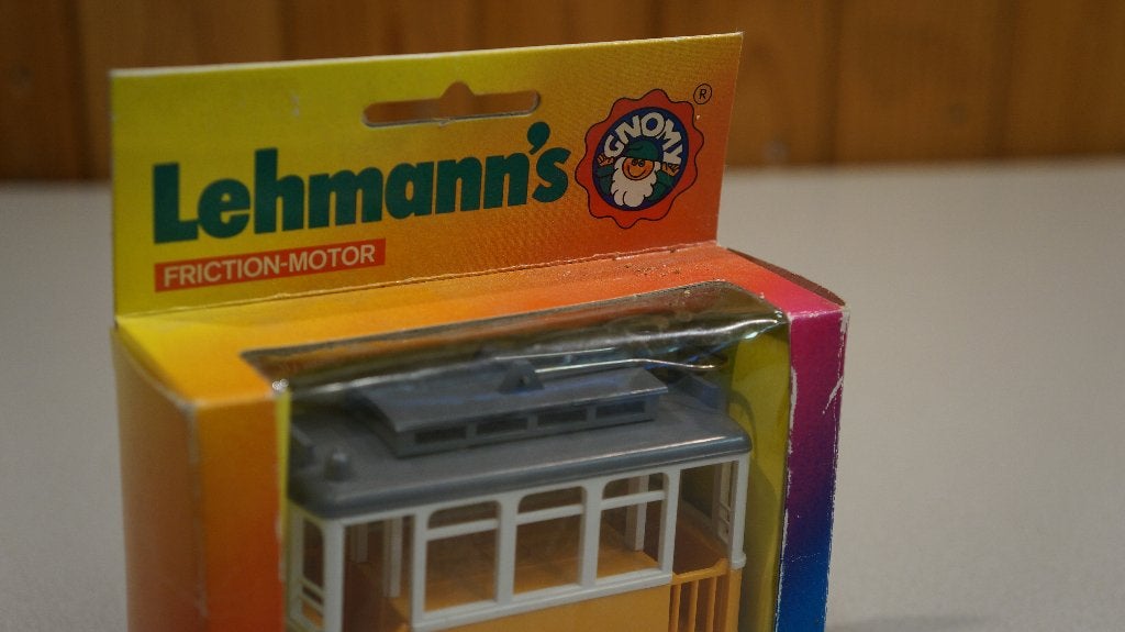 lehmann's gnomy friction motor 970 - Yellow, Antiek en Kunst, Antiek | Speelgoed, Ophalen of Verzenden