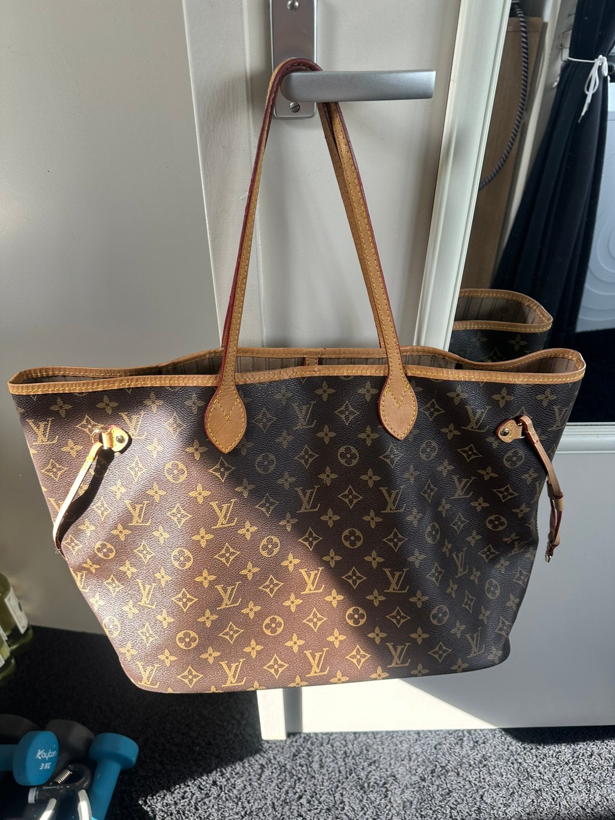 Tas Neverfull, Ophalen of Verzenden, Zo goed als nieuw, Bruin, Shopper