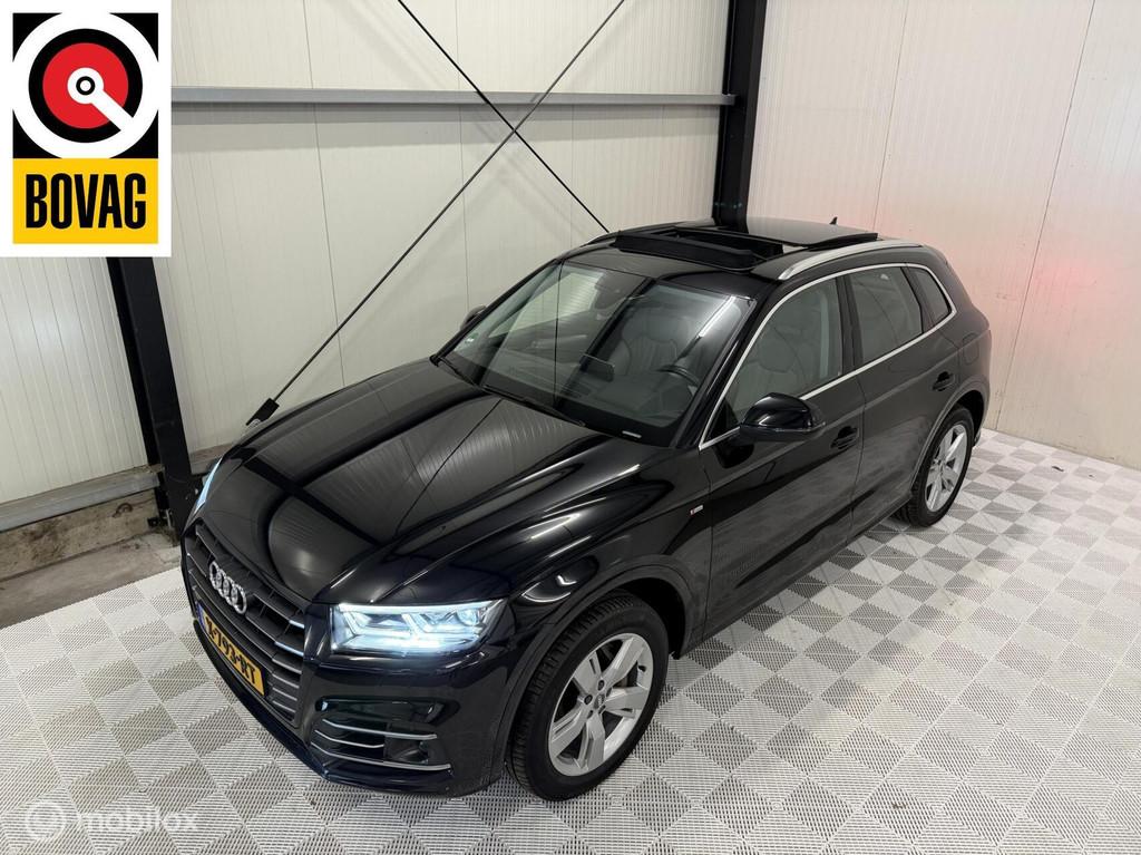 Audi Q5 55 TFSI e quattro Competition S-line | PANO| LEDER, Auto's, Audi, Automaat, 2005 kg, Euro 6, 4 cilinders