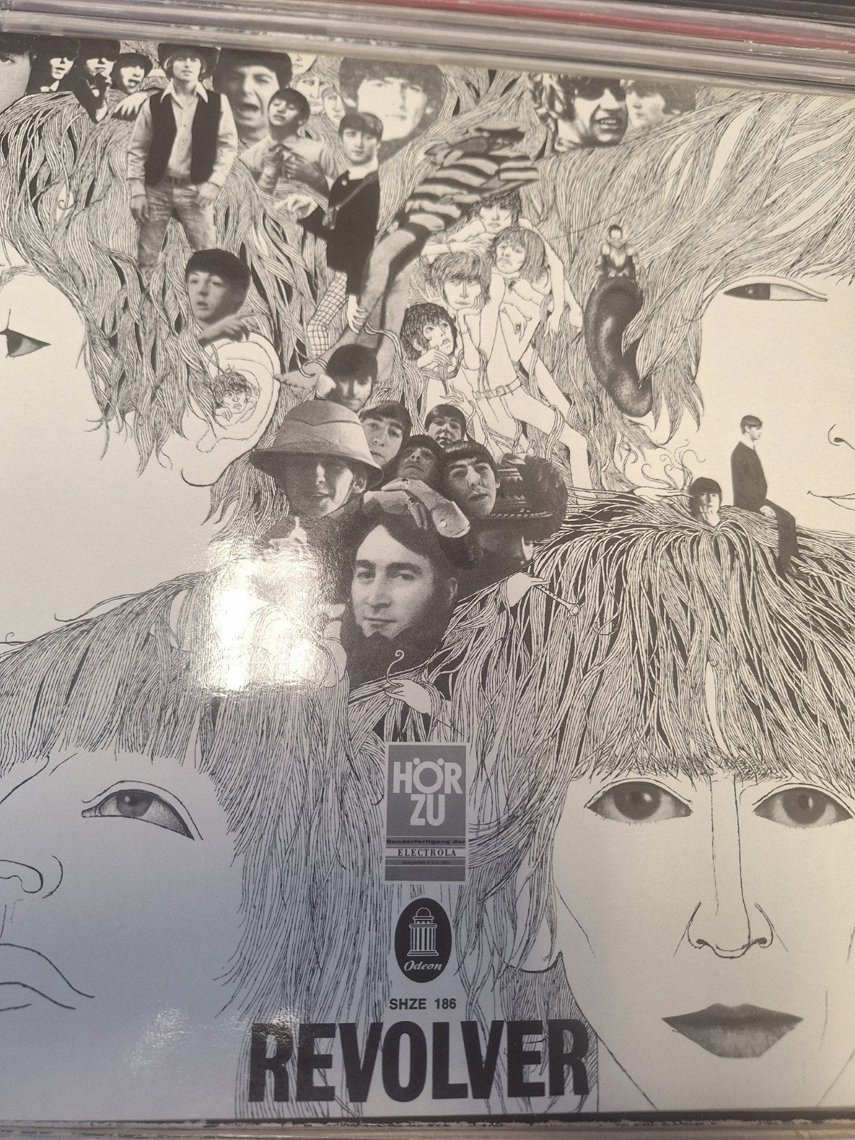The Beatles - Revolver  LP, 1966, Hör Zu label, Gebruikt, Ophalen of Verzenden, 1960 - 1969, Inclusief binnenhoes