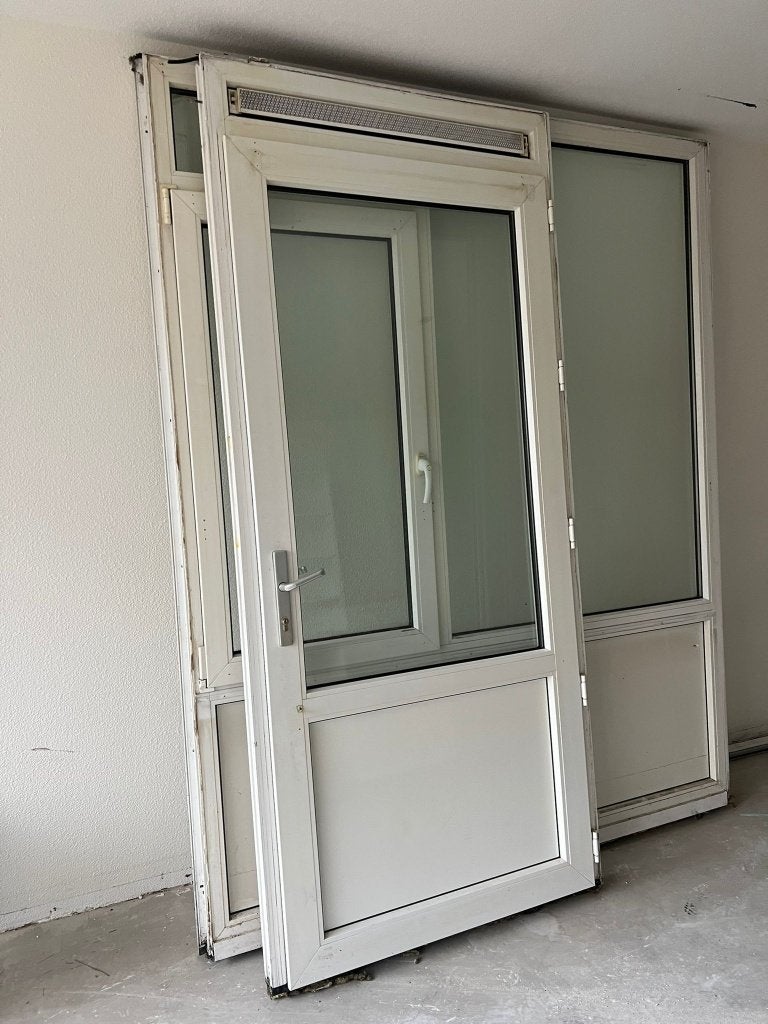 Kunststof deurkozijn bxh= 110cmx245cm)