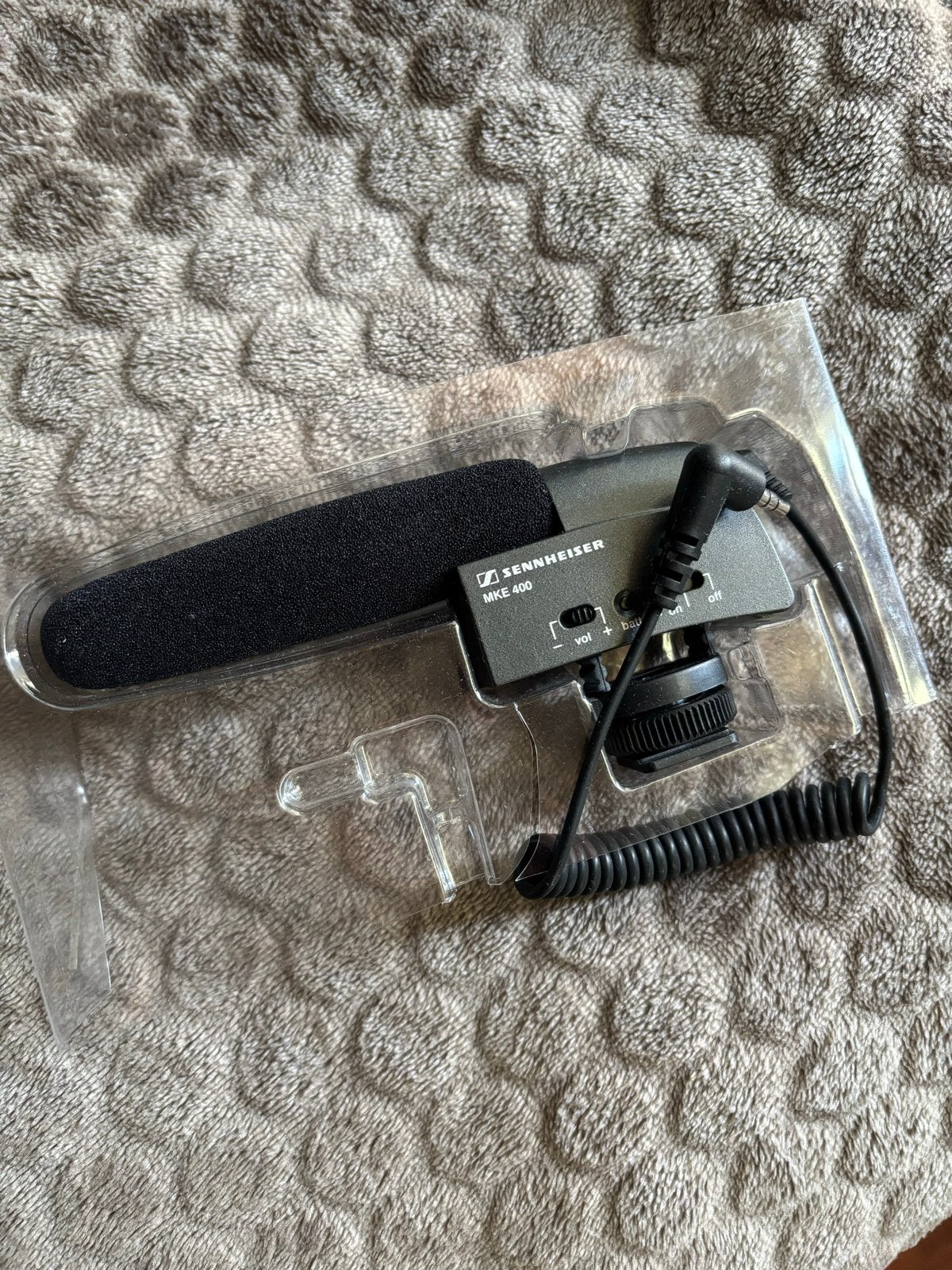 Sennheiser MKE 400 compact shotgun mic, Ophalen of Verzenden, Zo goed als nieuw
