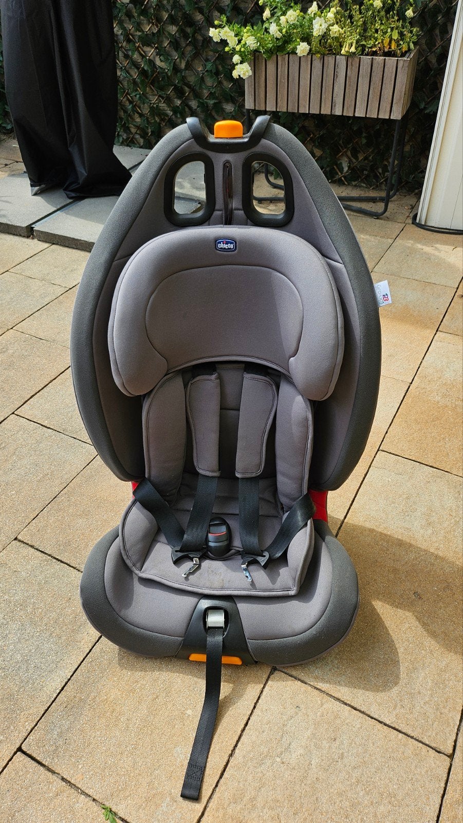 Chicco Gro Up 1-2-3 Autostoel - Grijs, Kinderen en Baby's, Autostoeltjes, Ophalen, Verstelbare rugleuning, Chicco, 9 t/m 36 kg