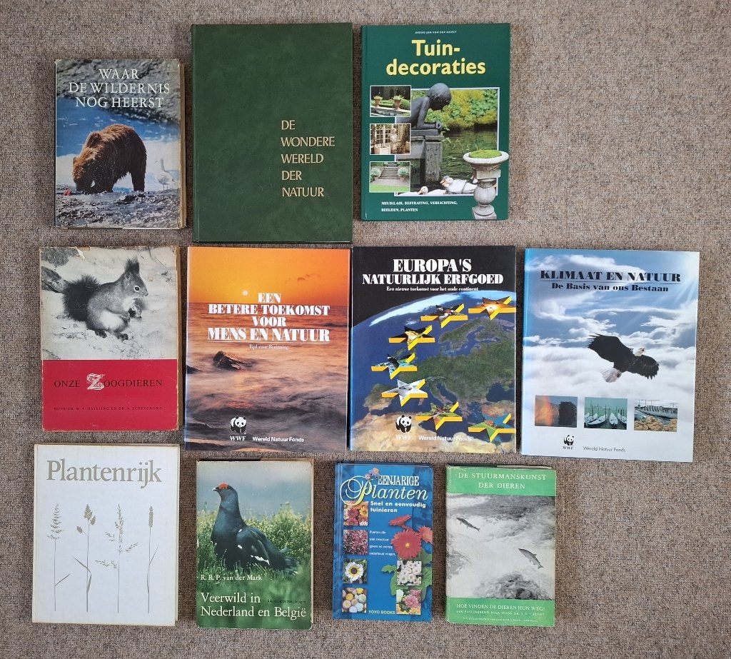 partij natuurboeken, Ophalen of Verzenden, Zo goed als nieuw, Natuur algemeen