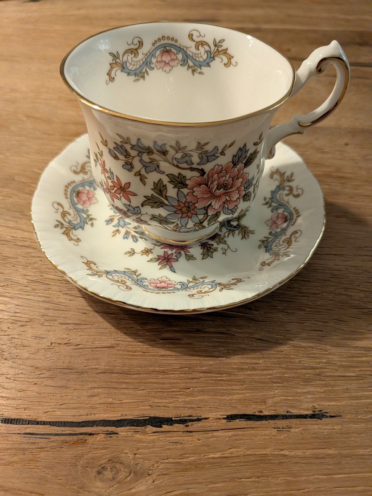 Royal Standard Kop en Schotel "Mandarin" - Fine Bone China, Ophalen of Verzenden