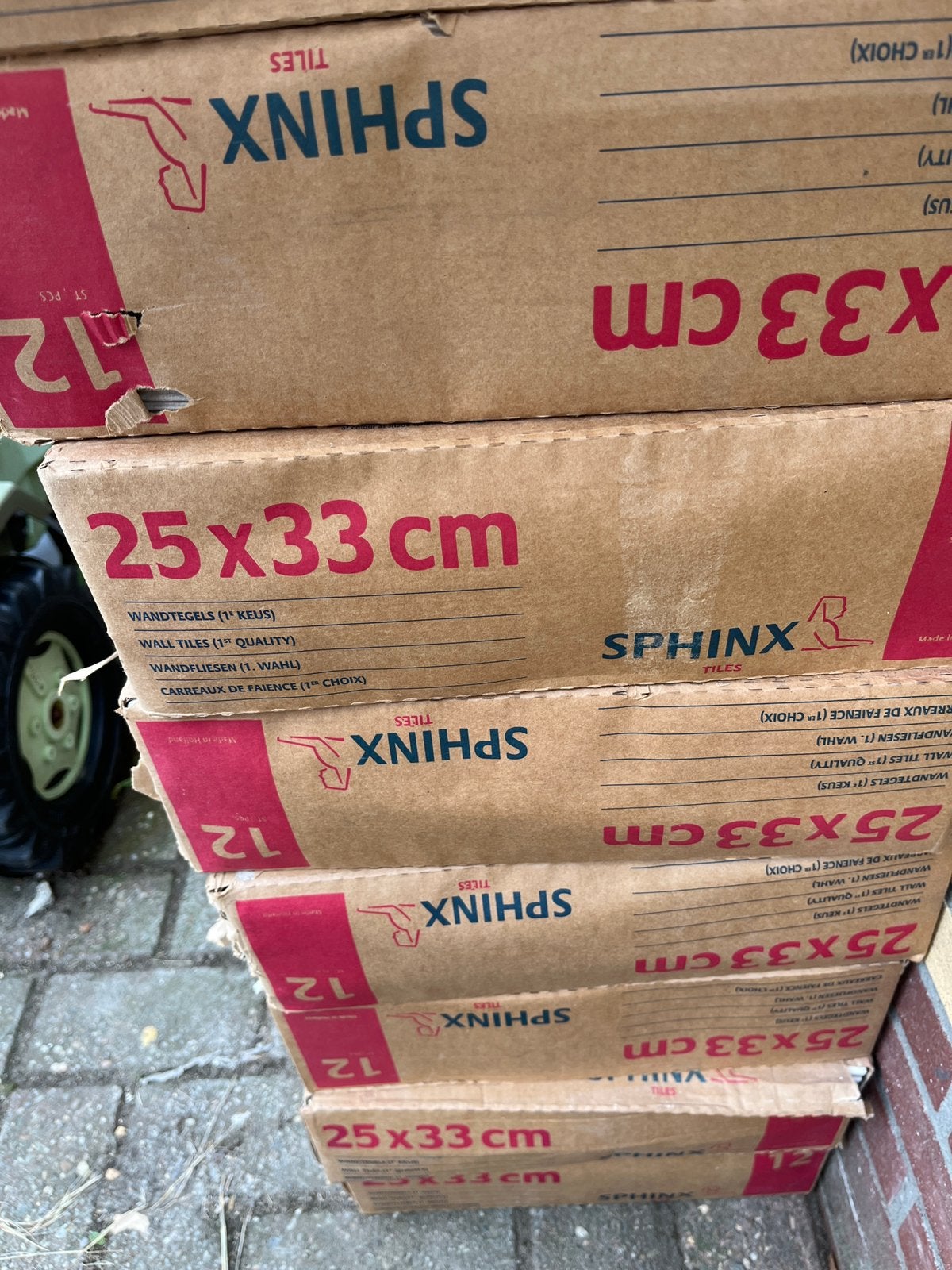 Sphinx tegels 25x33 granitness 30 euro, Doe-het-zelf en Verbouw, Ophalen of Verzenden, Zo goed als nieuw, Overige typen