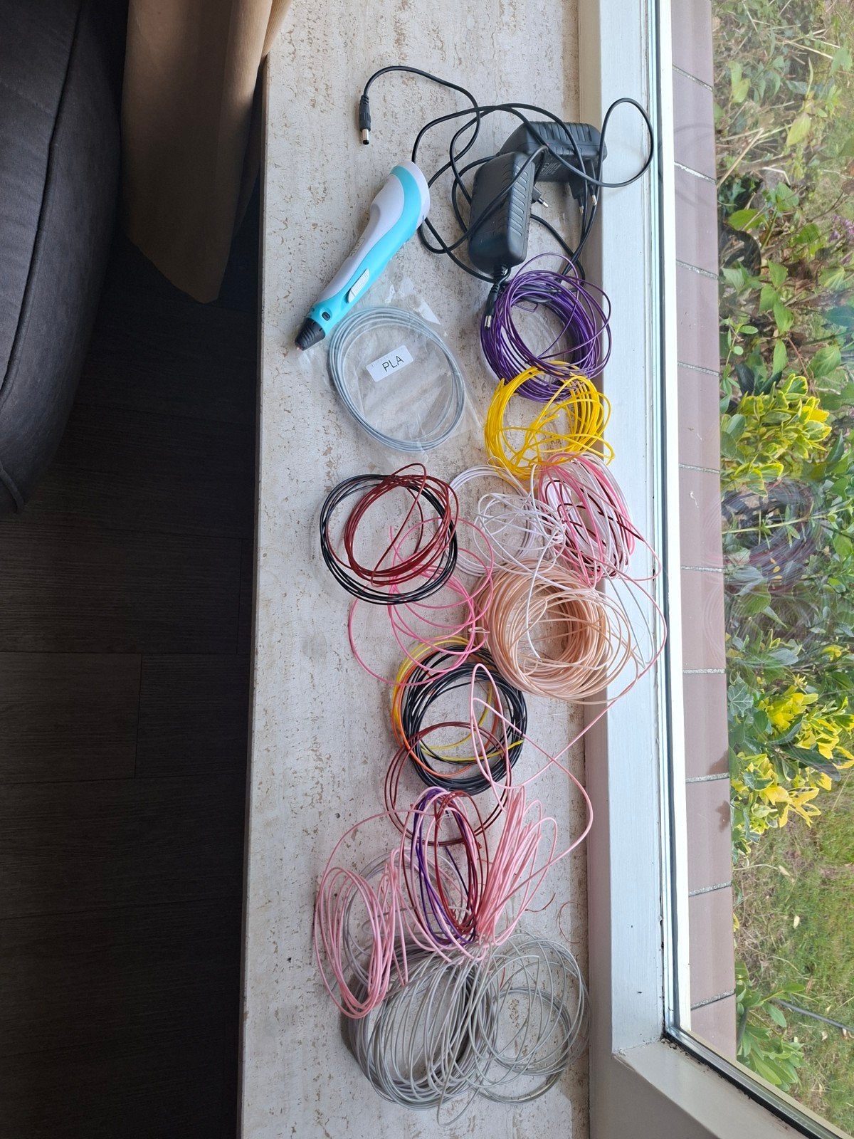 3D Pen met PLA filament in diverse kleuren, Gebruikt, Gereedschap of Toebehoren, Ophalen of Verzenden, Kunststof