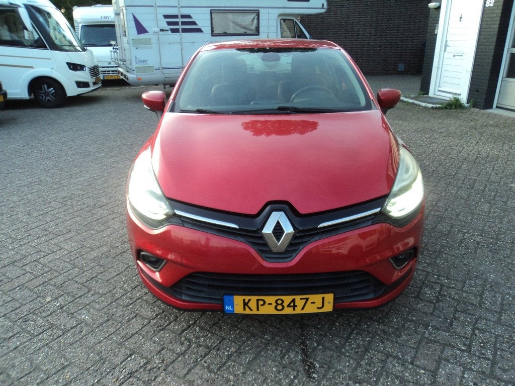 Renault Clio 0.9 TCe Intens Stoelverwarming Cruise Navi, Voorwielaandrijving, 898 cc, Gebruikt, Leder en Stof