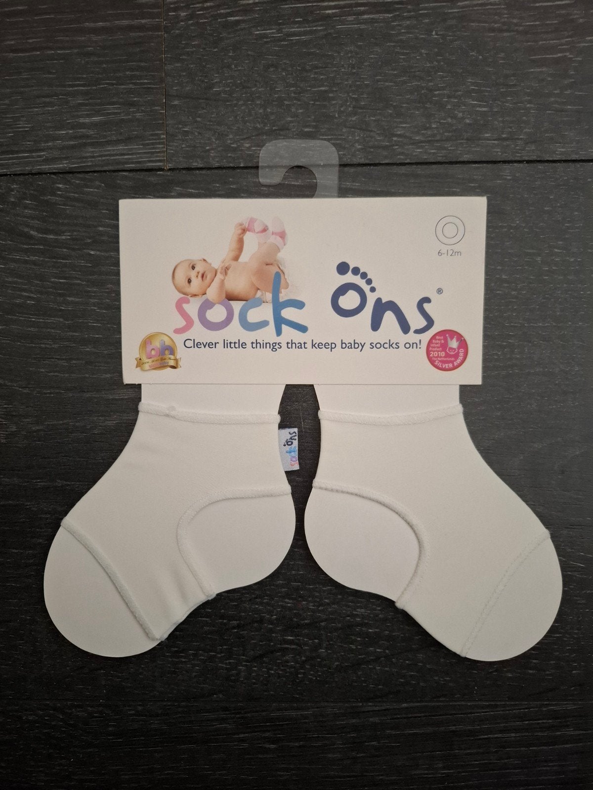 Nieuwe Sock Ons - Houdt babysokjes op hun plaats, Ophalen, Sock Ons, Jongetje of Meisje, Nieuw