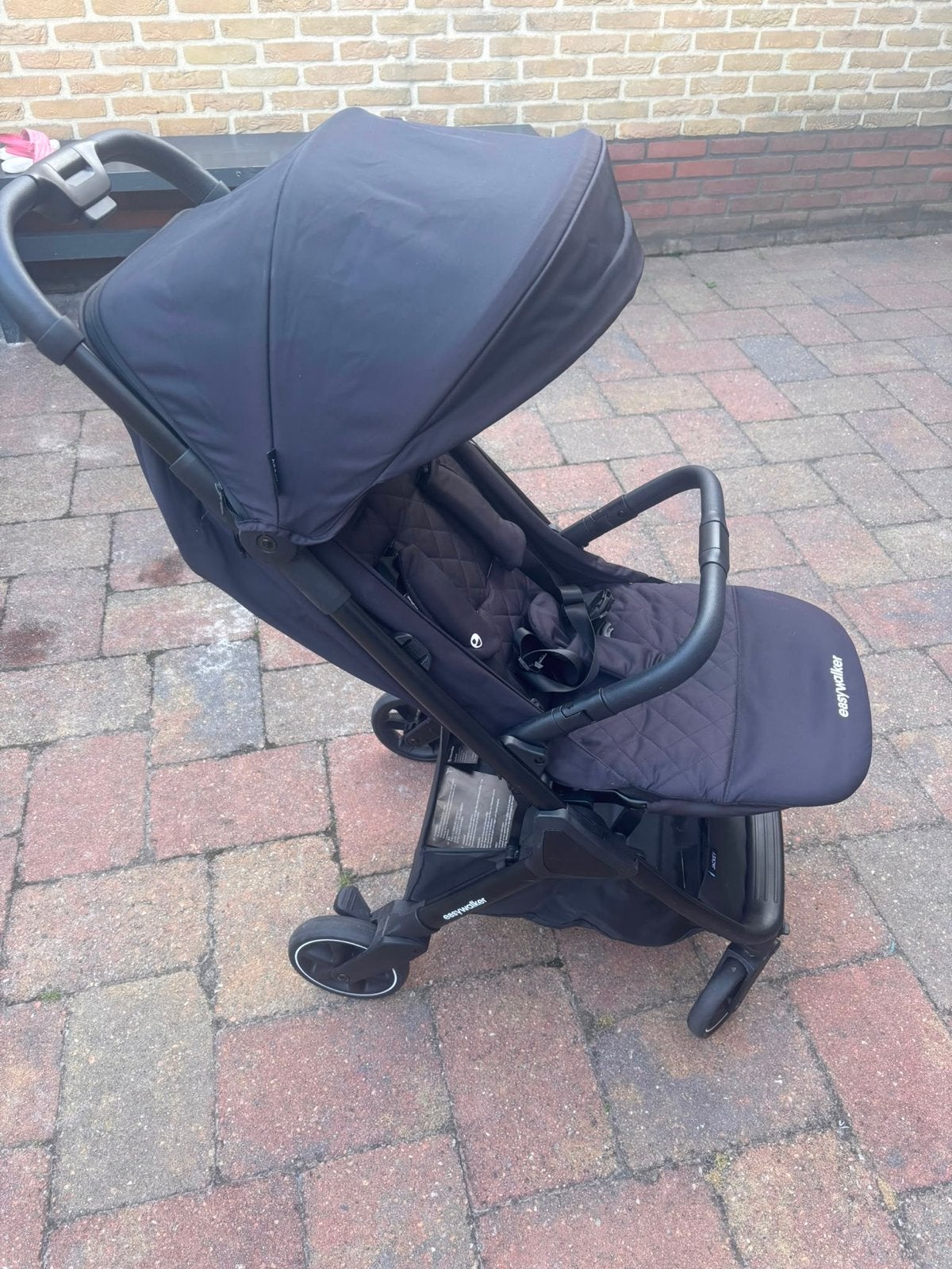 Easywalker Jackey Shadow Black – zo goed als nieuw, Ophalen, Zo goed als nieuw, Kinderwagen, Overige merken