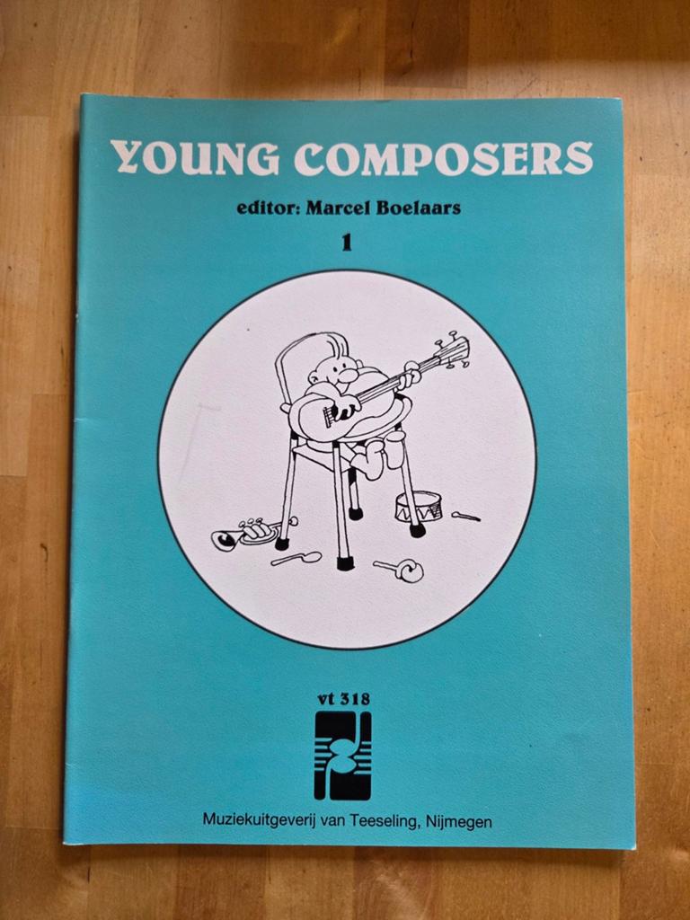 Young Composers 1 - Gitaarboek Nieuw Marcel Boelaars, Muziek en Instrumenten, Bladmuziek, Gitaar, Overige genres, Les of Cursus