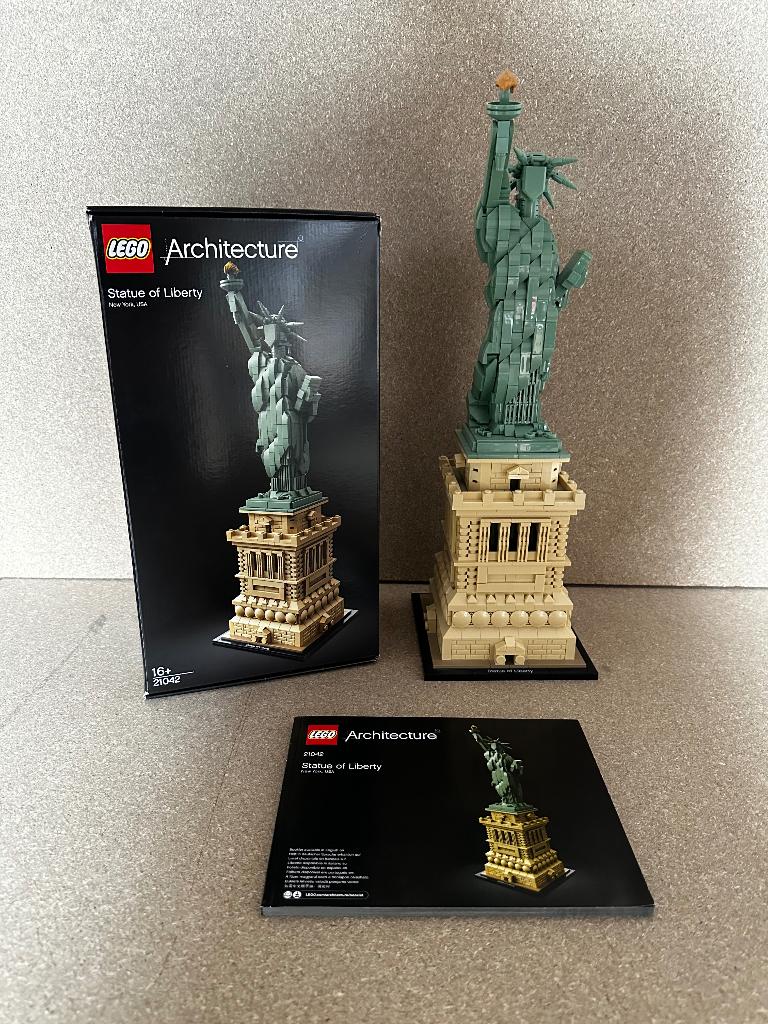 Lego Architecture Statue of Liberty 21042, Compleet, Lego, Architecture, Ophalen of Verzenden