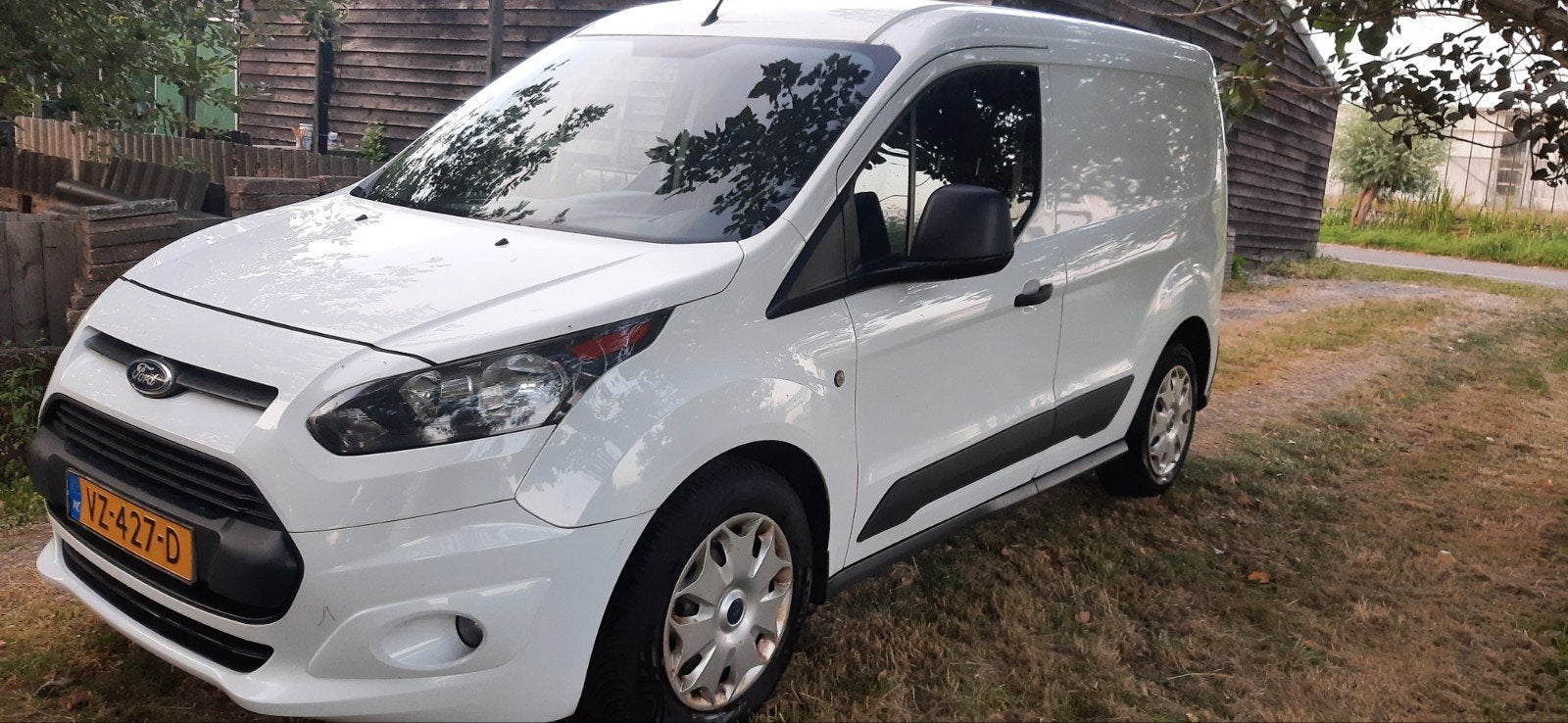 Ford Transit Connect 1.5 Tdci * EURO 6 * 3pers * Trekhaak *, Auto's, Bestelauto's, Particulier, Airconditioning, Elektrische buitenspiegels