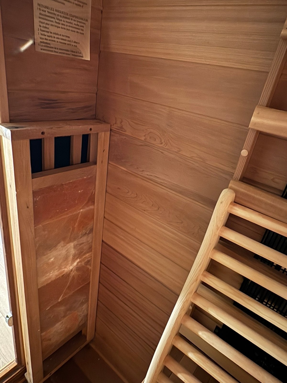Sauna Medicab 2 Special (120x100x190cm), Sport en Fitness, Sauna, Ophalen, Zo goed als nieuw, Complete sauna