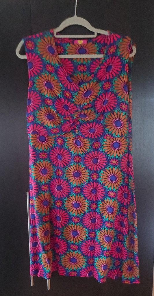 Zomer jurkje Tantilly, Meerkleurig, Maat 46/48 (XL) of groter, Ophalen of Verzenden, Zo goed als nieuw