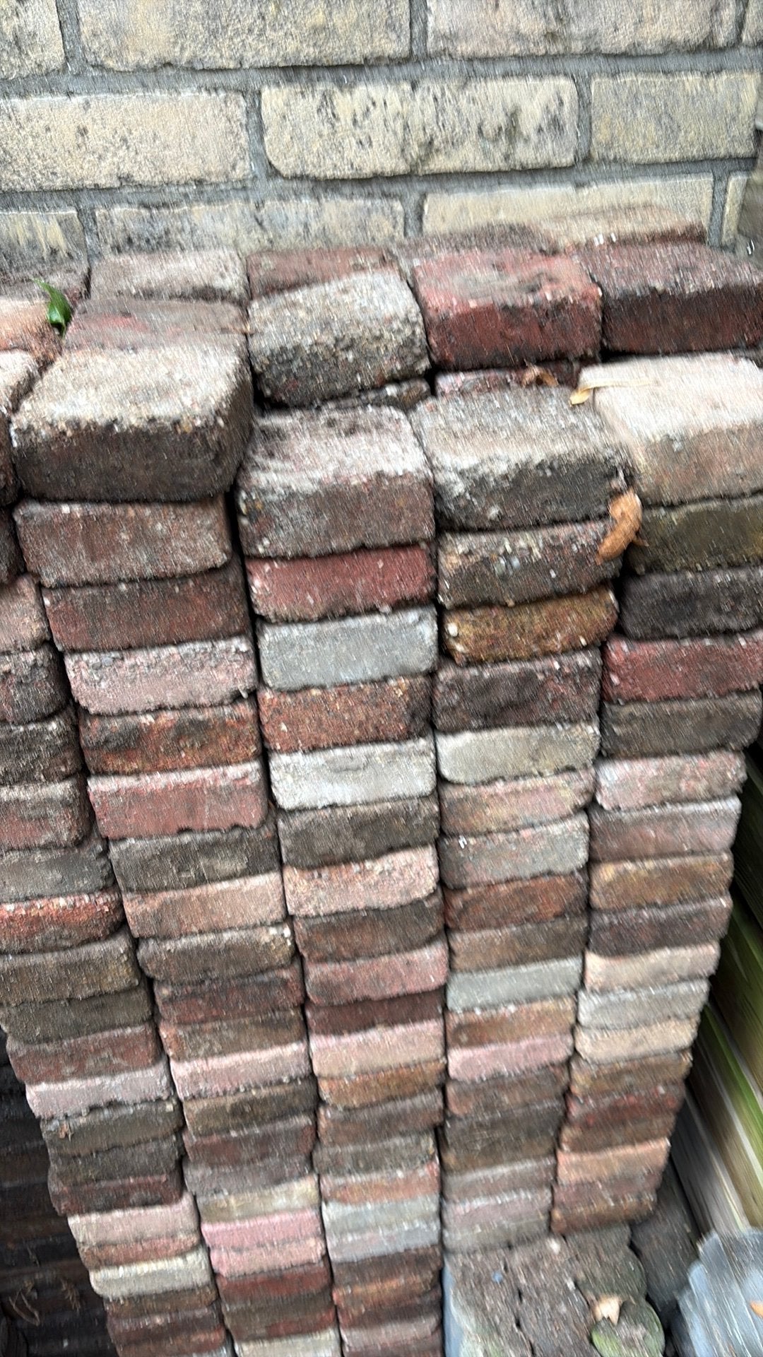 GRATIS terras tegels, Ophalen, Gebruikt, Beton, Terrastegels