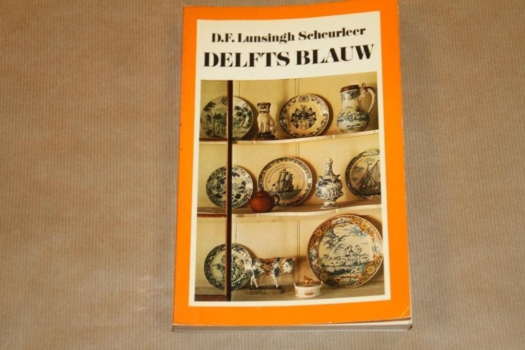 Delfts Blauw — Boek over Hollands Aardewerk, Ophalen of Verzenden, Gelezen