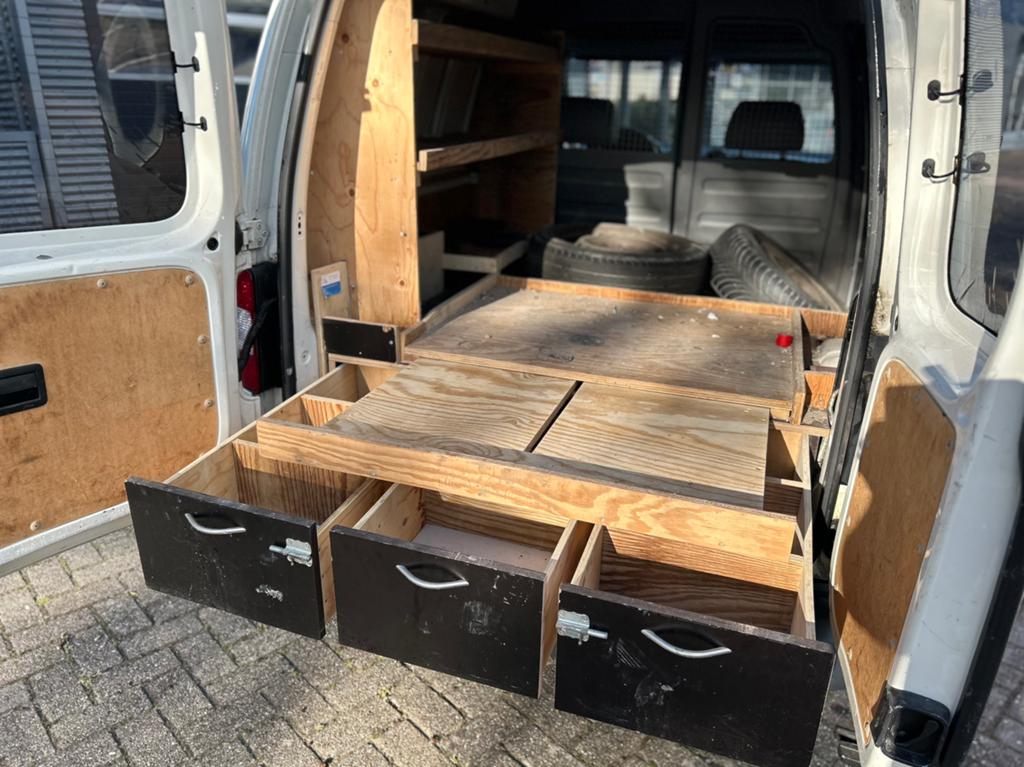 Bedrijfsinrichting Volkswagen caddy 2010, Ophalen, Volkswagen