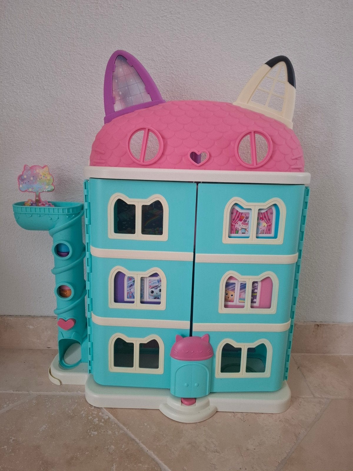 Gabby's Poppenhuis met accessoires, Ophalen of Verzenden, Zo goed als nieuw, Meisje