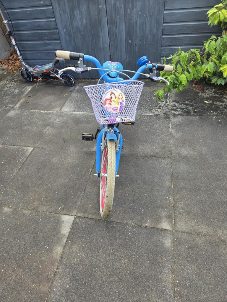 Blauwe K3 fiets, 20inch, netjes, Ophalen, Zo goed als nieuw, 20 inch, Handrem