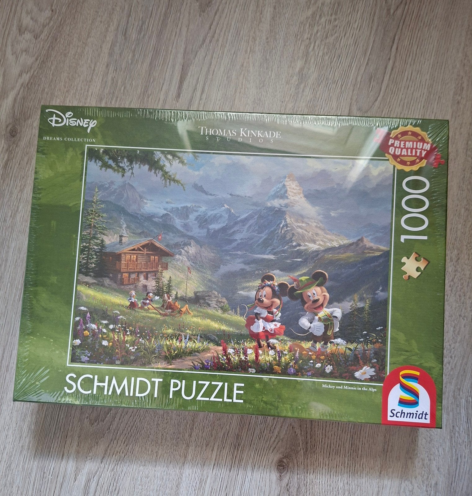 Disney Thomas Kinkade Schmidt Puzzel 1000 stukjes, Ophalen, 500 t/m 1500 stukjes, Nieuw, Legpuzzel