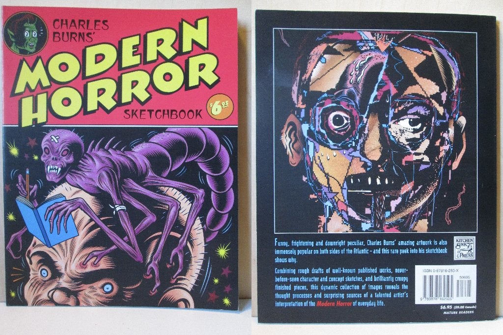 Charles Burns' modern horror skecthbook (SC), Eén stripboek, Ophalen of Verzenden, Nieuw, Charles Burns