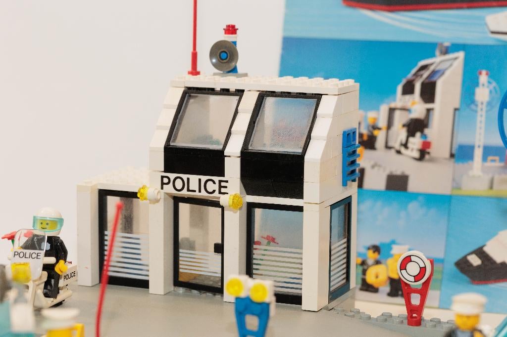 LEGO 6540 Classic Town: Police:Pier politie., Gebruikt, Lego, Ophalen of Verzenden, Compleet