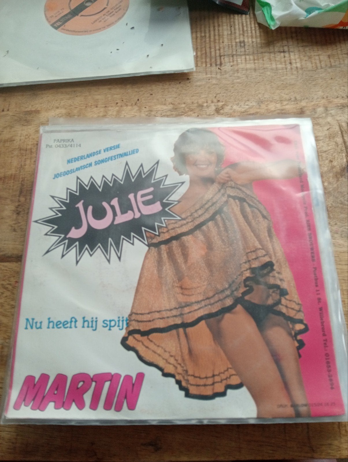 martin - julie, Ophalen of Verzenden, Zo goed als nieuw, Overige formaten, Levenslied of Smartlap