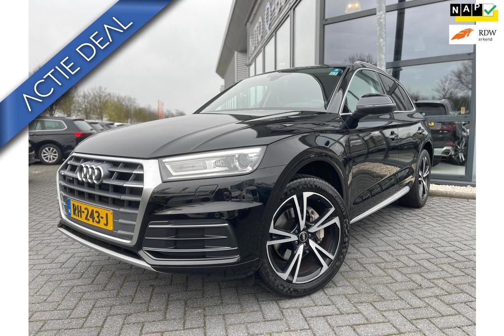 Audi Q5 2.0 TFSI quattro Sport Pro Line | Trekhaak | PDC | L, Auto's, Audi, Automaat, Stof, Gebruikt, Euro 6