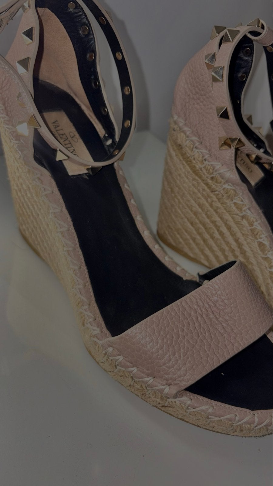 Valentino Garavani espadrilles - Zo goed als nieuw maar 40, Verzenden, Zo goed als nieuw, Beige, Espadrilles of Moccasins