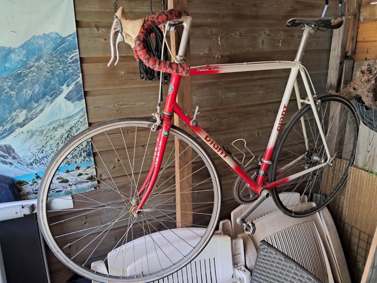 racefiets peloton superlite retro, Ophalen