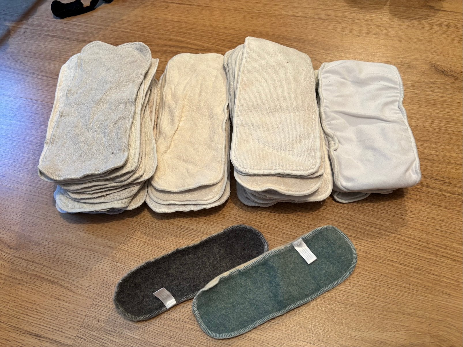 Set boosters voor wasbare luiers, Ophalen of Verzenden, Zo goed als nieuw, Jongetje of Meisje