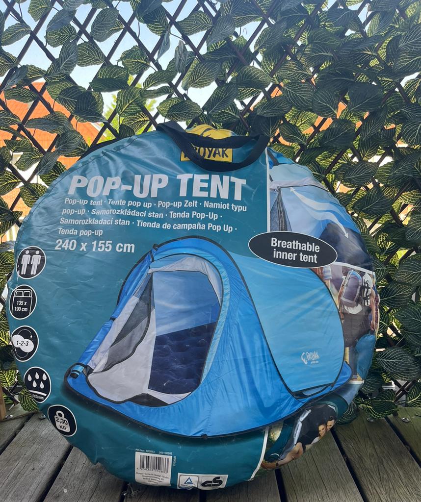 Froyak Pop-Up Tent, Ophalen, Zo goed als nieuw, Tot en met 2
