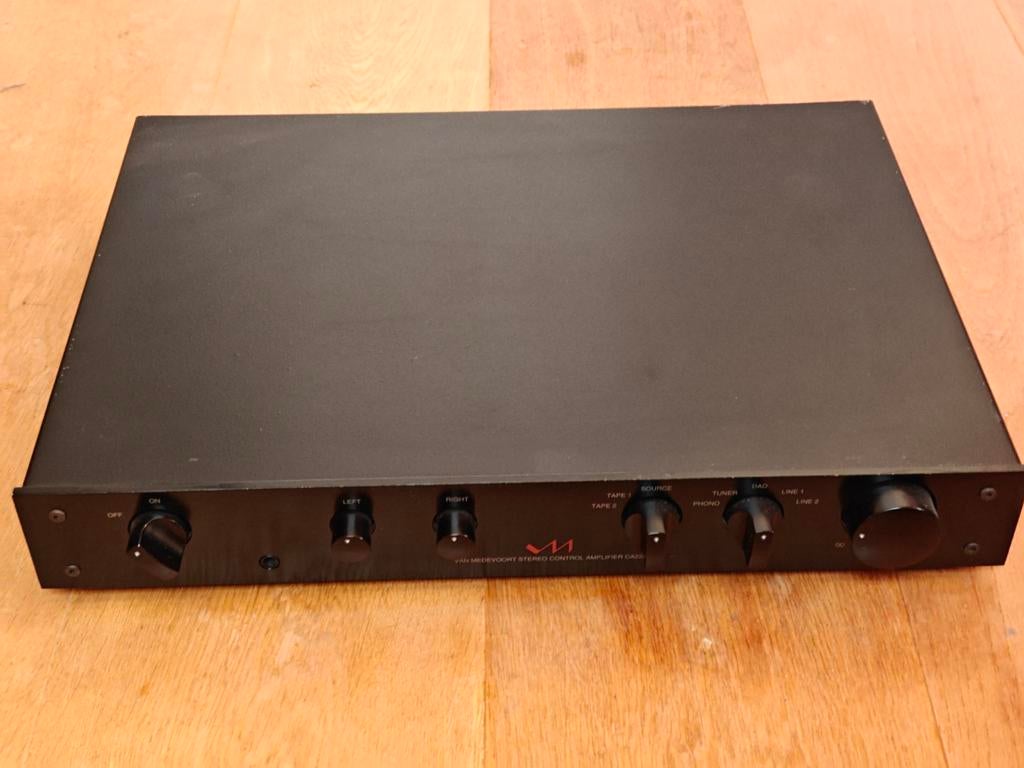 Van Medevoort Stereo Control Versterker CA222, Gebruikt, Ophalen, Overige merken, Minder dan 60 watt