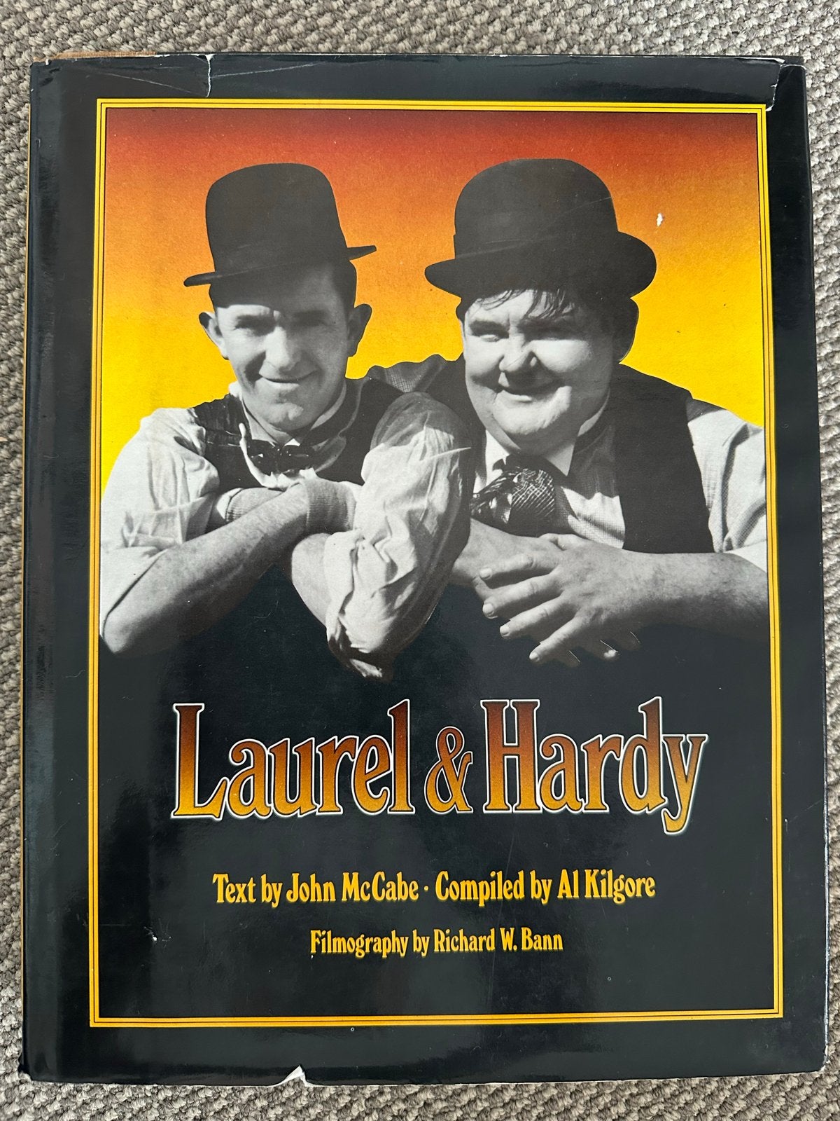 Laurel & Hardy Boek - Filmgeschiedenis en Filmografie, Ophalen of Verzenden, Gelezen, Filmspecifiek