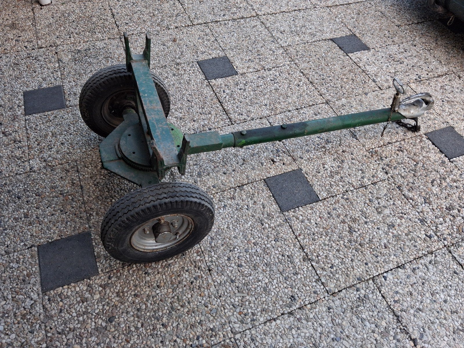 auto dolly, Ophalen, Gebruikt