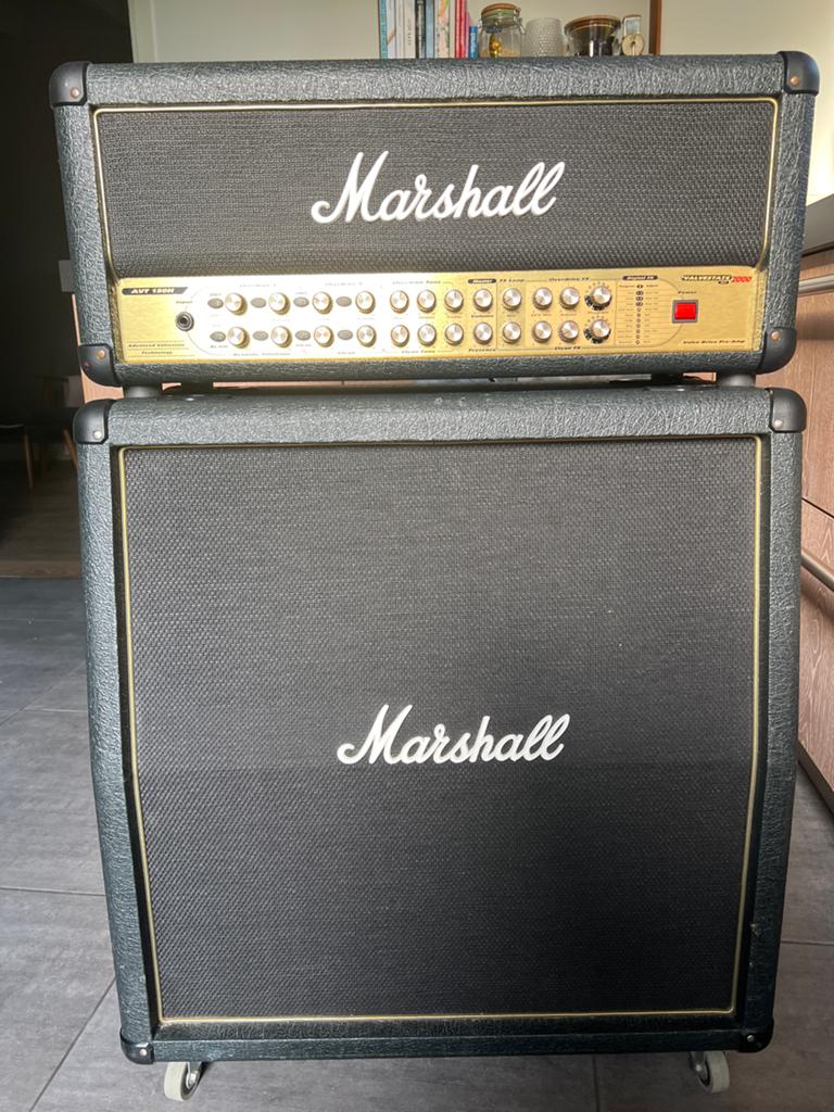 Marshall Valvestate 2000 AVT150H gitaarversterker, Ophalen, Gebruikt, Gitaar, 100 watt of meer