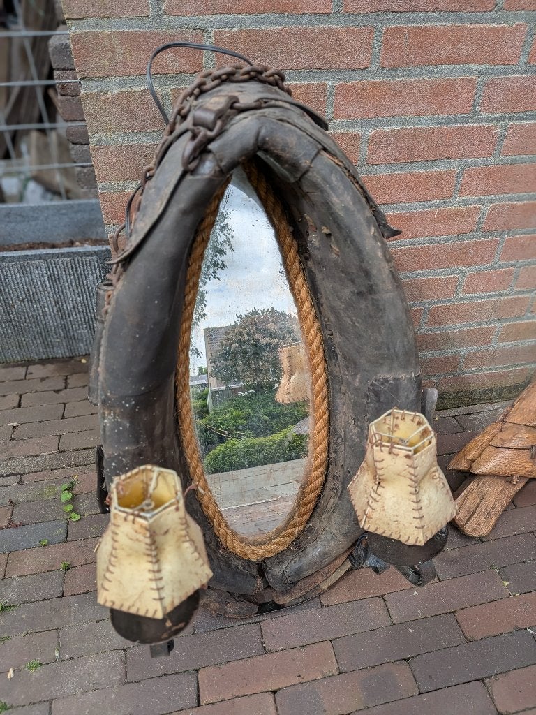 Paardenhaam-spiegel, Ophalen
