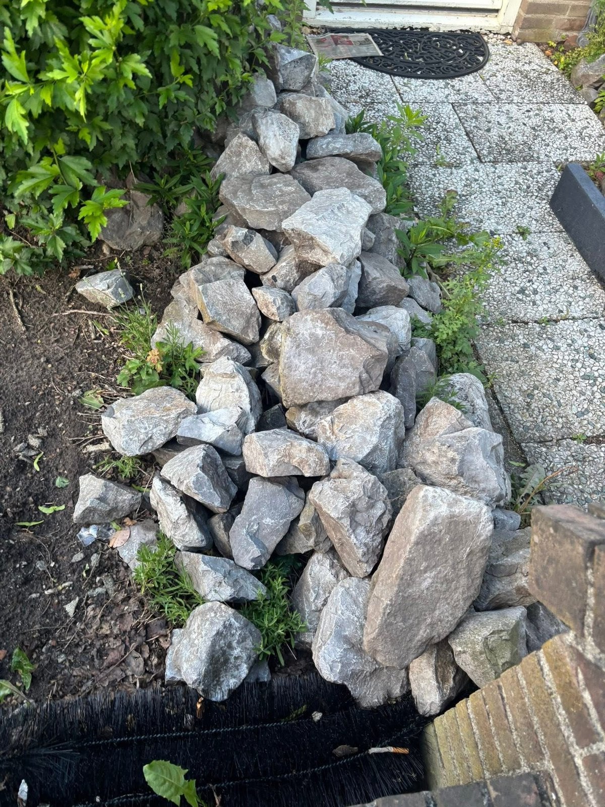 Keien stenen, Tuin en Terras, Ophalen, Gebruikt, Multi, Kei