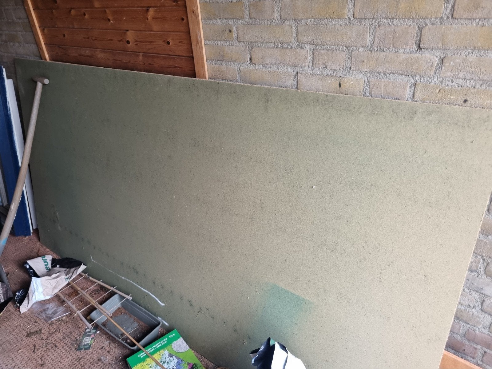 Constructieplaat, spaanplaat, Zwart, Nieuw, 15 m² of meer, Ophalen