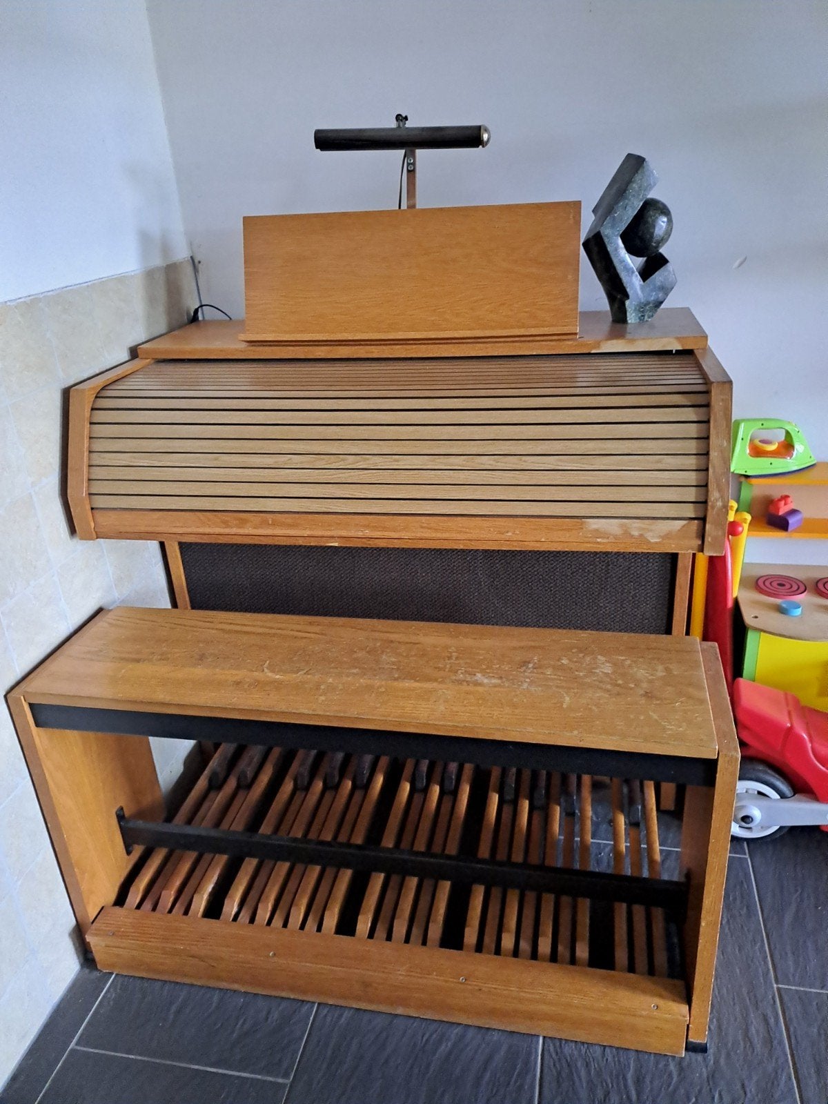 Eminent Orgel met 2 klavieren en pedaal - Vintage, Ophalen, Gebruikt, 2 klavieren, Orgel
