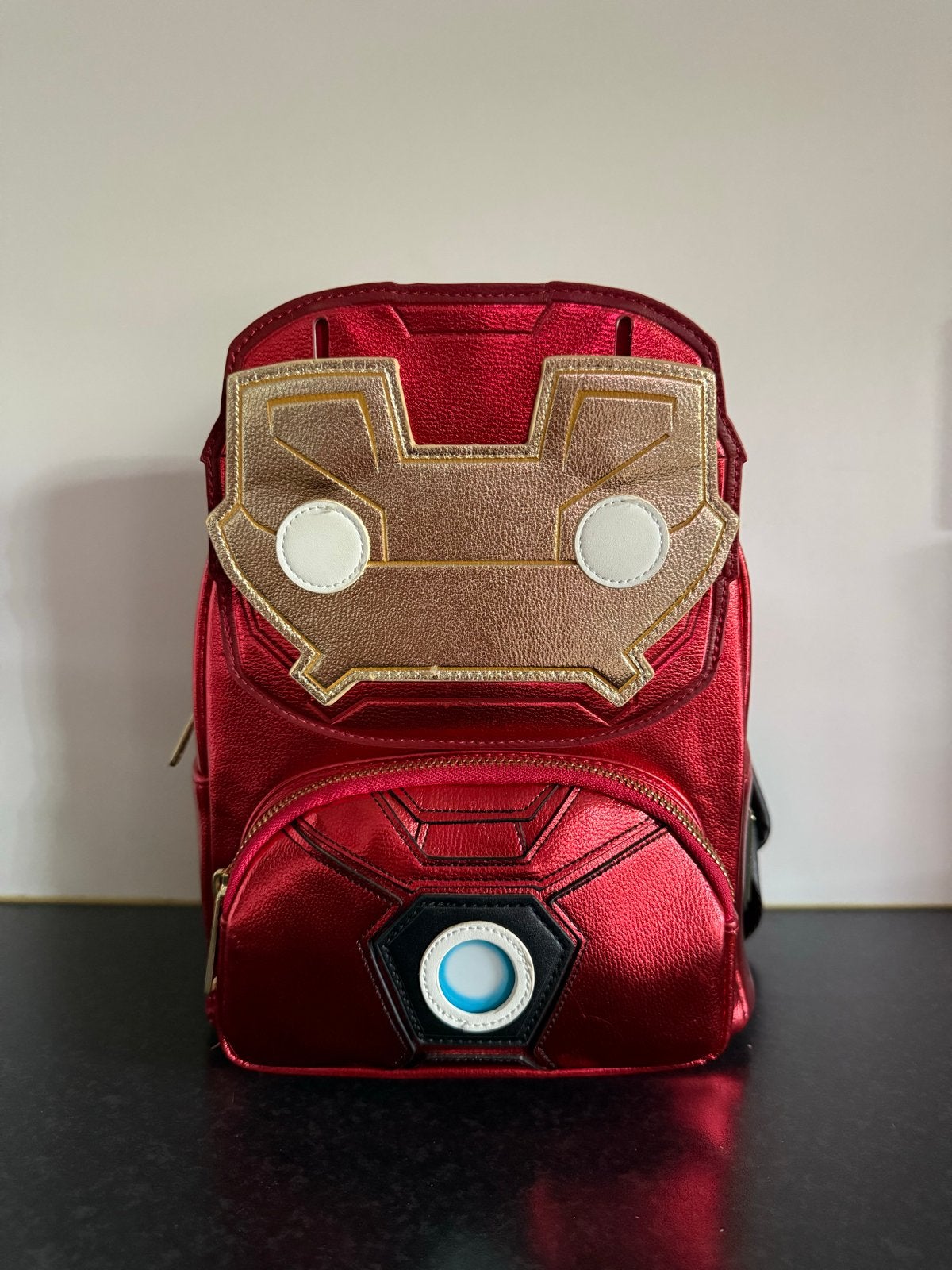 Loungefly Iron Man Mini Rugzak - Marvel Avengers, Minder dan 30 cm, Disney of Dora, Ophalen of Verzenden, Minder dan 25 cm