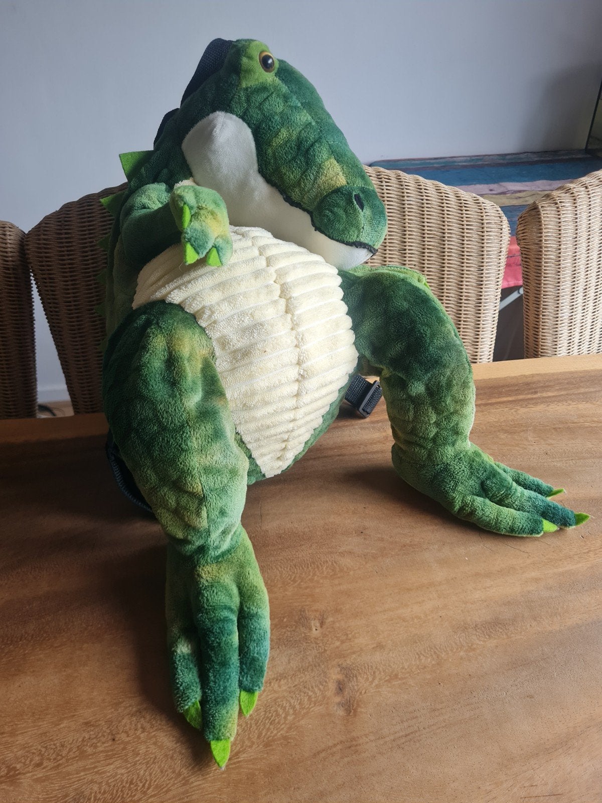 Krokodil Rugzakje, Ophalen of Verzenden, Zo goed als nieuw