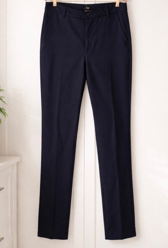 Mango pantalon blauw lage taille maat 36 nieuw, Ophalen, Mango, Blauw, Nieuw