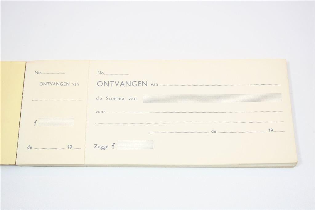 100 Kwitanties – Geperforeerd Expres Met Souche [Vintage], Boeken, Ophalen of Verzenden, Gelezen