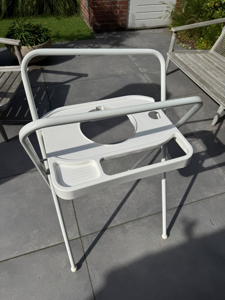 Badstandaard baby badje Bebe Jou wit, Kinderen en Baby's, Ophalen, Zo goed als nieuw, Badje, Bébé-jou