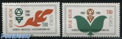 Kavel 520 Vier series Noorwegen 1980, Ophalen of Verzenden, Noorwegen
