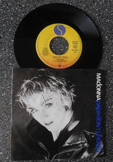 Madonna - papa don't preach (vanaf € 1,50), Verzenden, Zo goed als nieuw, Pop