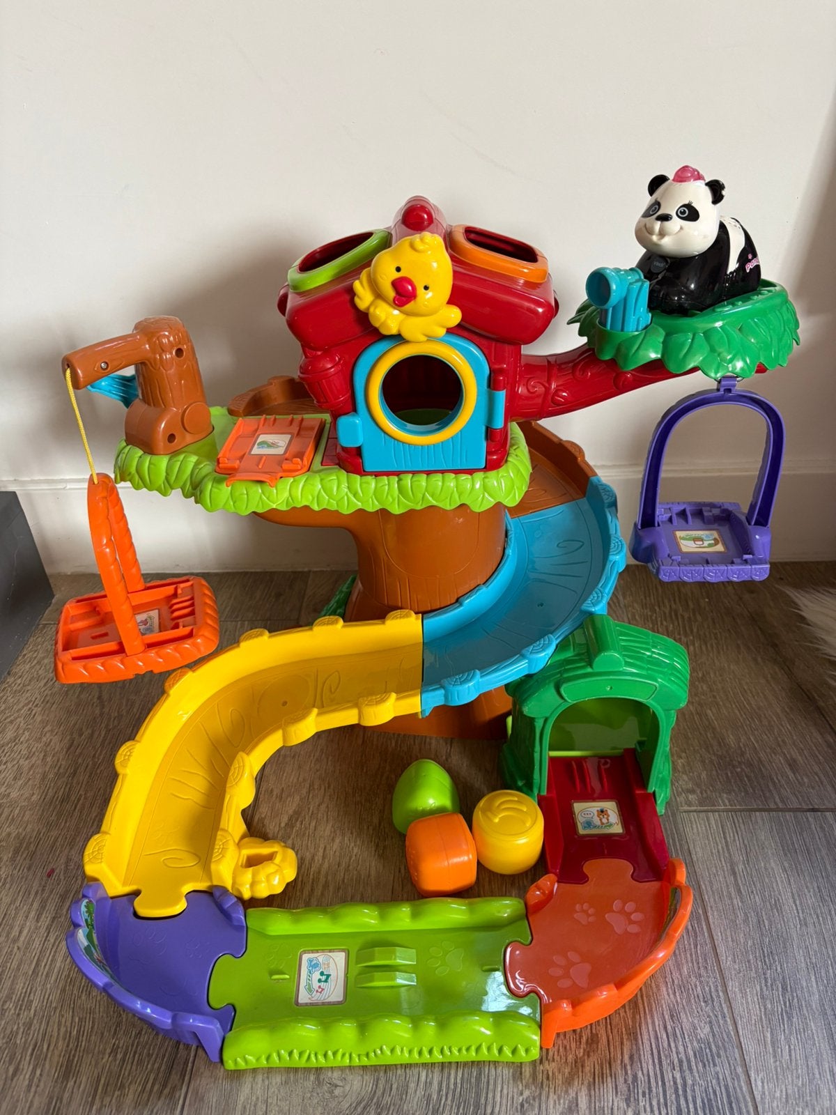 VTech Toet Toet Dieren Boomhuis Speelset met Panda, Ophalen of Verzenden, Gebruikt
